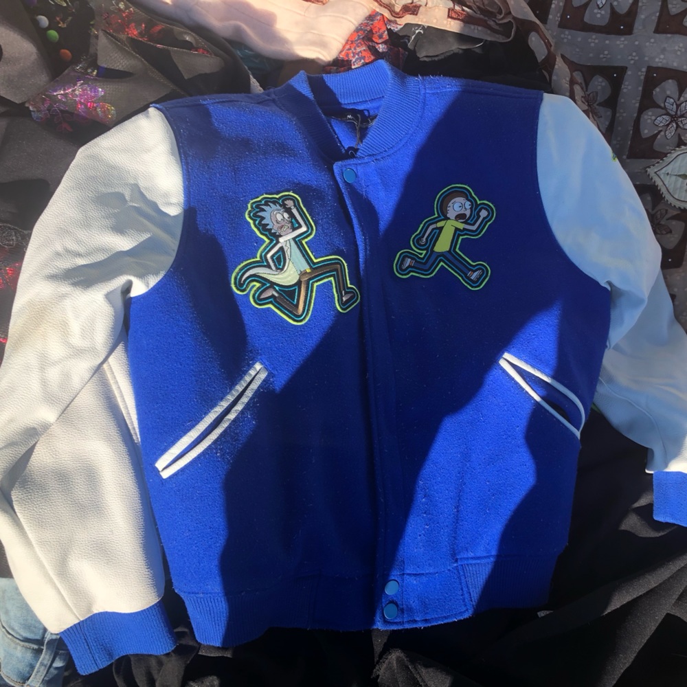 Rick & Morty high school jacket